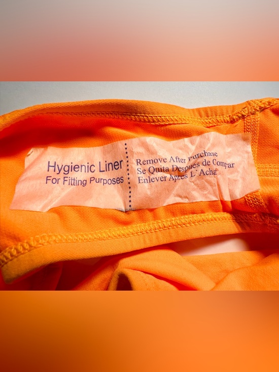 Nike Women’s Hydrastrong Orange Athletic One-Piece Size 8 Euro 34 - Picture 4 of 7
